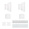 Miumoon Retractable Baby Gates Replacement Parts, Large Size for 120"