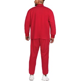 CARUHIF Men's 80s 90s Costumes Old School Hip Pop Rapper Outfits (Z3045, XL)