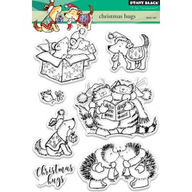 Penny Black Clear Stamp Set 30-441 Christmas hugs
