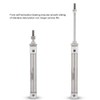 Stainless Steel Air Cylinder, Round Body, Single Acting, Spring Return,