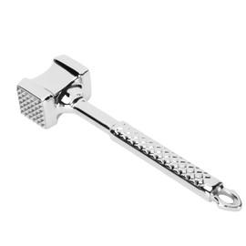 Stainless Steel Steak Hammer Household Meat Tenderizer Meat Utensils for Kitchen