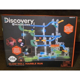 Discovery #MINDBLOWN Marble Run - 92pcs  Glows In  Dark Also Performs Stunts NEW