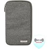 Travelon portafolios con cierre para pasaporte familiar con bloqueo RFID
