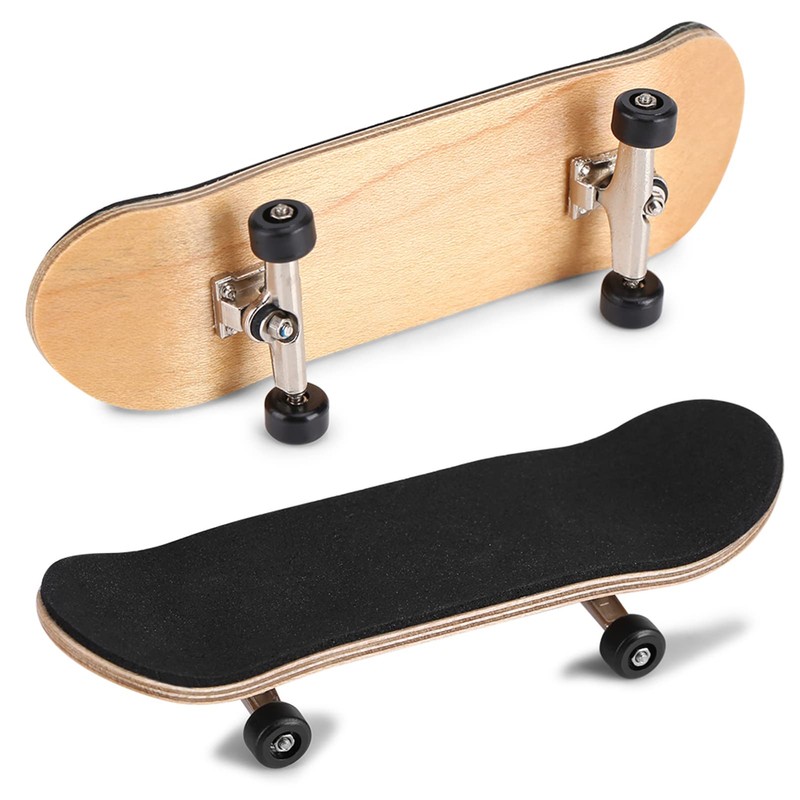 WGFOIP Mini Finger Skateboards Toys, Maple Wood Finger Skateboard, Smooth