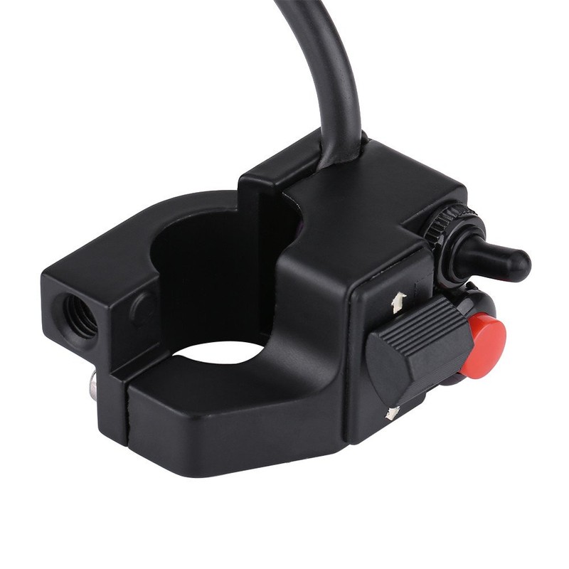 Keensso Motorcycle 12 V Handlebar Switch, 22 mm Universal Motorcycle