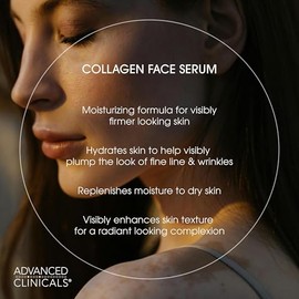ADVANCED CLINICALS 2 PACK SET - SUERO FACIAL CON COLAGENO RELLENO INSTANTANEO CON SOYA Y EXTRACTOS DE ALGA 52ML/CU