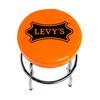 Levy's Leathers Steel Frame Studio Stool with 300lbs Weight Capacity