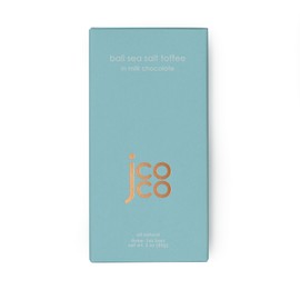 Jcoco Bali Sea Salt Milk Chocolate Bar, 3 Ounce