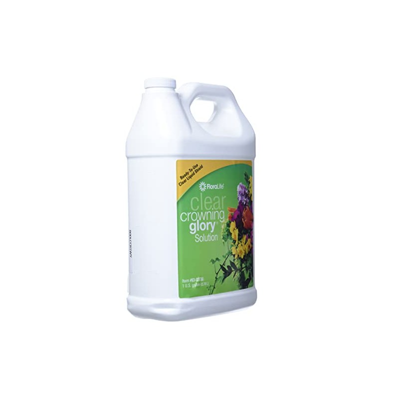 Smithers Oasis Floralife Clear Crowning Glory-1 Gallon Lawn Garden, White