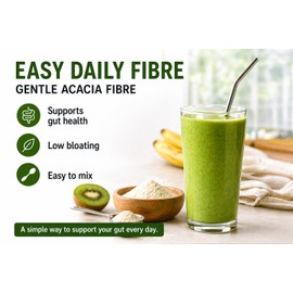 WYSIWYG Health Acacia Senegal Fibre Powder 500g | 100% Pure Soluble Fibre | Vegan | Low FODMAP