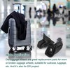 Ech.Apr 2Pcs Luggage Wheels Replacement, Rubber Luggage Swivel Caster, 360
