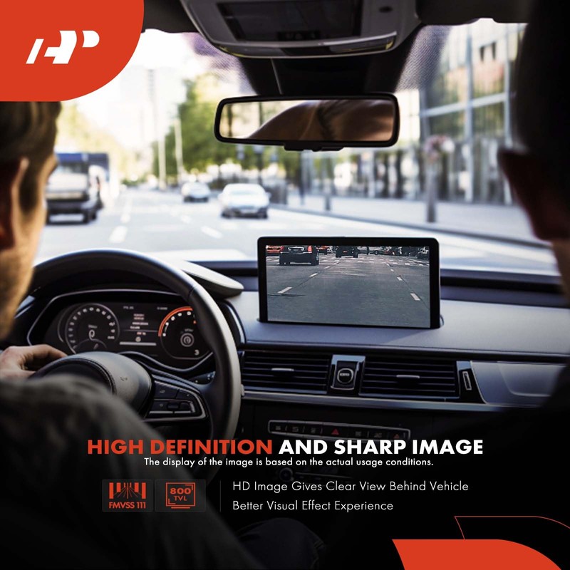 A-Premium Park Assist Camera Rear View Backup Reverse Camera Compatible