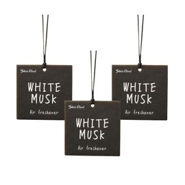 John's Blend OA-JOH-10-1 Square Design Air Freshener Set of 3 Hanging Air Fresheners