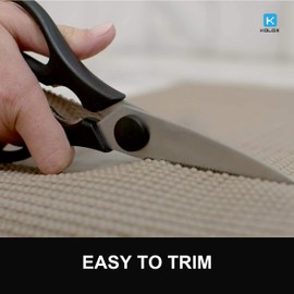 KOLOX Shelf Liner 17.5“ x 10FT,Drawer Liner Non Adhesive,Cabinets Liner Shelf Paper for Drawers,cabinets, Kitchen, Storage and Desks and More (Beige, 17.5" x 10')