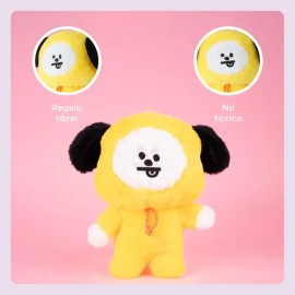 Miniso Peluche Bt21 Chimmy Felpa Amarillo 15x11x23 Cm