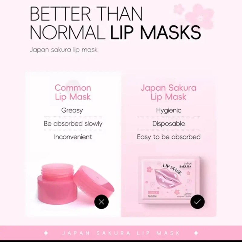 Laikou Japan Sakura Lip Mask 6g Mascarilla Hidratante Y Su