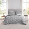 Modern Threads 7-Piece Reversible Comforter Set - Bedding Ensemble with