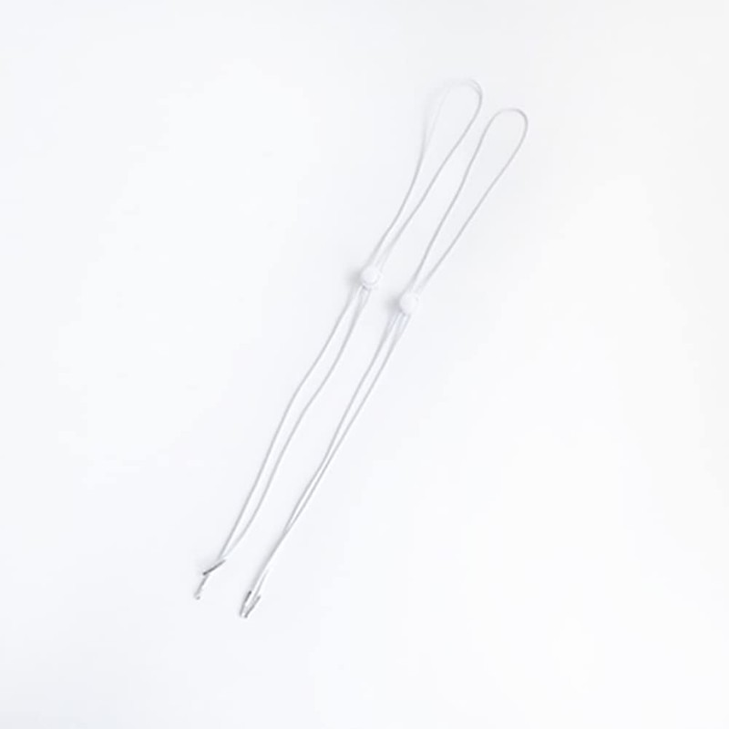 GSHLLO 10 Pcs Hat Removable Chin Cords Adjustable Elastic Fishing