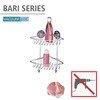 WENKO 20888100 Vacuum-Loc 2-Tier Corner Rack Bari - Fixing Without