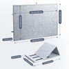 Tektalk Jigsaw Puzzle Table with Integrated Adjustable Stand/Bracket, 3-Tilting-Angle Super
