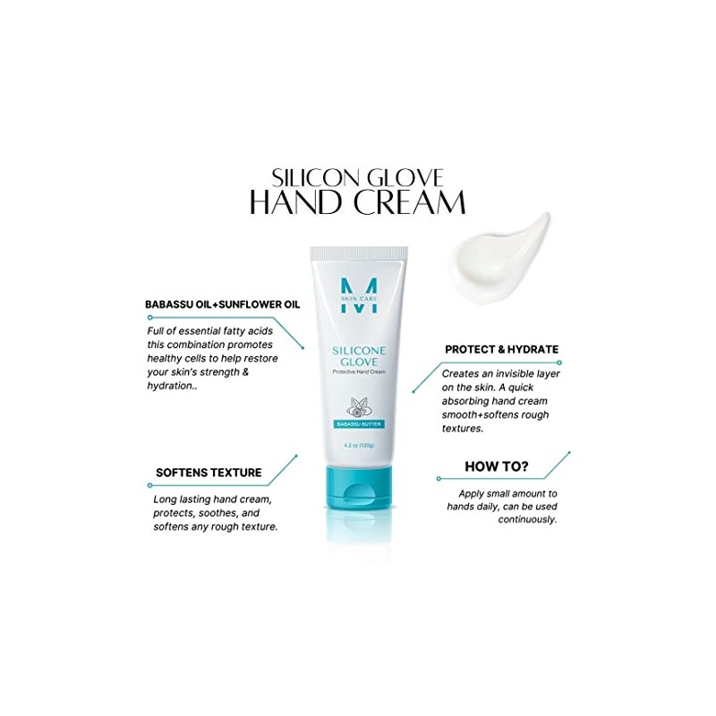 Majestic Silicone Hand Cream 4.2 OZ (120g)