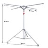 Lumclaw Clothes Drying Rack ​Foldable & ​Collapsible Drying Racks Large