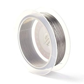 Fashewelry 984 Feet Tiger Tail Beading Wire 0.2mm Thin Steel Craft String on Spool for Jewelry Making