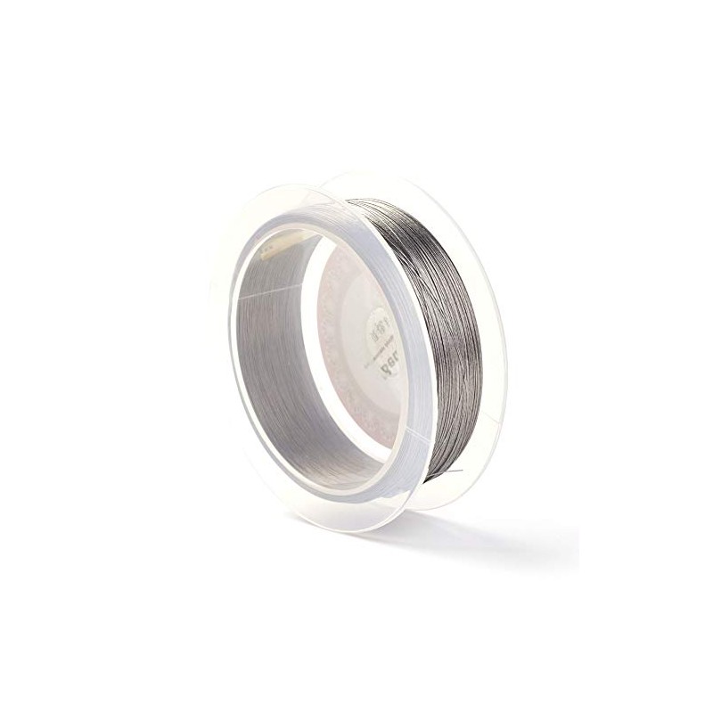 Fashewelry 984 Feet Tiger Tail Beading Wire 0.2mm Thin Steel