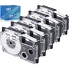 Weemay XR-9WE Compatible for Casio It Label Tape Cartridge Replacement