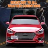 Front Bumper Tow Hook License Plate Mount Bracket Compatible with