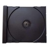 Protected CD Tray for Empty CD Box Black