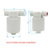 Automatic Float Valve G1/2 Parellel Outside Installation Floating Ball Valve