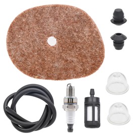Amazeful FS56RC Air Filter for Stihl FS56RC FS 56 RC FS40C FS56 FC56C FS70 FS40 KM56 KM56RC FC70 HT56C FS50 Trimmer Brush Cutter Replaces 4144 124 2800 with Spark Plug Fuel Filter