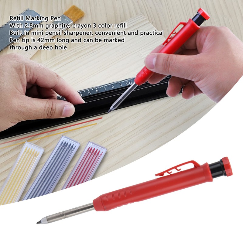Center Punch Marking Scribing Pen Refill Hole Positioning Tool Set