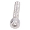 100Pcs Hex Socket Head Cap Screws Galvanized Steel Screw Kit