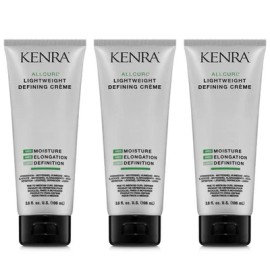 Kenra 3 PACK! KENRA ALLCURL LIGHTWEIGHT CURL DEFINING HAIR CREME 3.6 OZ ALL CURL CREAM