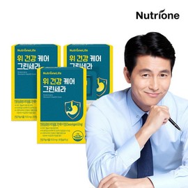 Nutrione Life [Nutrione] Jung Woo-sung Stomach Health Care Green Cera 3 Boxes (3 Months Supply)