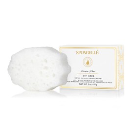 Spongelle Pedi Buffer 30+ Uses Bath Mitts and Cloths, Freesia Pear