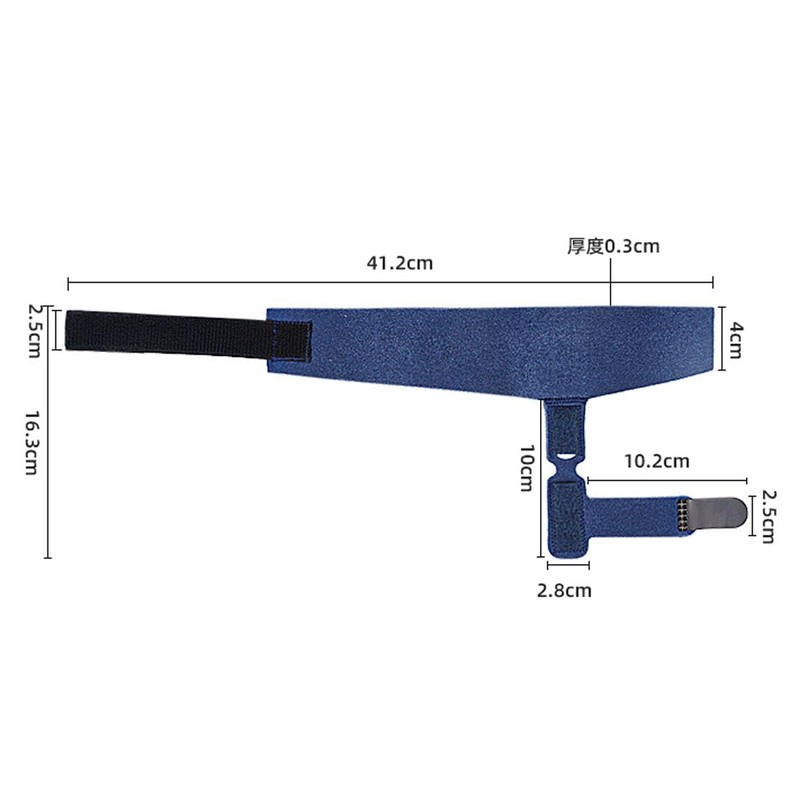 Ieron 2PCS Toe Strap Adjustable Fixed Splint Single Finger Bending