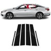 6pcs Black Car Window Center Pillar Stickers for Nissan Altima(2019-2025)