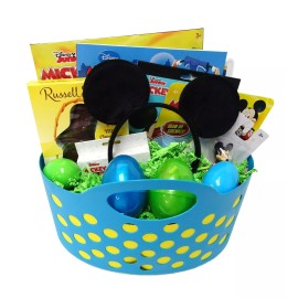 Terra Children Mickey Theme Easter Baskets For Kids Boys Girls Already Filled Eggs Chocolate Bu