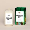 Homesick Emerald City Scented Jar Candle for Home, 13.75-Ounce, Soy