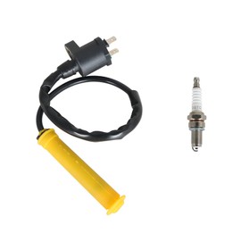 labwork Ignition Coil Spark Plug Replacement For Honda XR650L 1993-2016 30510-MN1-680 30700-KF0-163