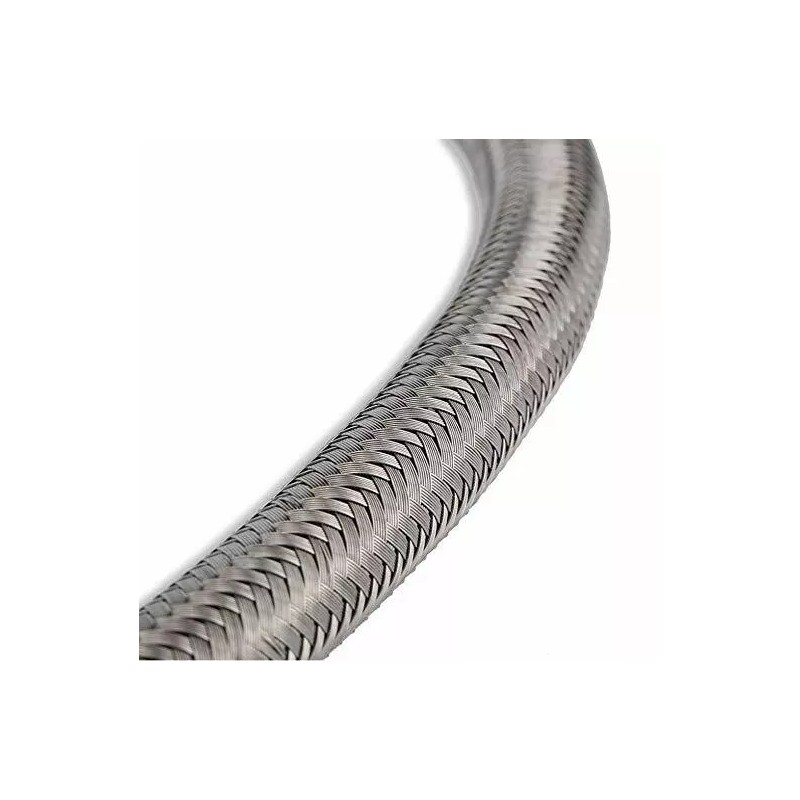 doubl_2542 Ford C4 Flexible Chrome Stainless Braided Transmission Dipstick Automatic