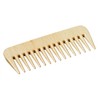 Keller Wooden Hairdressing Comb with Coarse Teeth