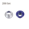 Kozelo Grommets Kit 200set-[3mm 1/8" Hole] Metal Eyelets Grommet Tool
