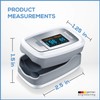 Beurer PO30 Fingertip Pulse Oximeter, Pain Free Blood Oxygen Saturation