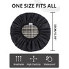 Years calm Shower Cap Reusable Waterproof for Men, Dual-Layer Design,