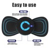 Cervical Massage Pad EMS Mini Cervical Massage Machine with 6