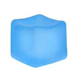 TTZZ Stress Relief Fidget Cube - Sensory Squeeze Toy for Adults and Kids, Anxiety Relief with Gel Filling, Squishy Toys for Home and Classroom:_Square Squishy Toy blue